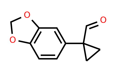 CAS 33522-15-5 | 1-(2H-1,3-Benzodioxol-5-yl)cyclopropane-1-carbaldehyde