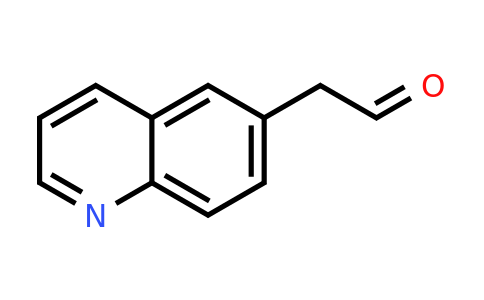 CAS 335267-08-8 | 2-(Quinolin-6-YL)acetaldehyde