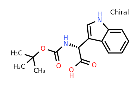 CAS 335356-02-0 | (R)-Tert-butoxycarbonylamino-(1H-indol-3-YL)-acetic acid