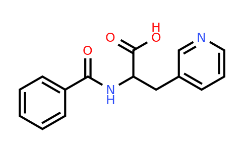 CAS 33560-91-7 | 2-(Phenylformamido)-3-(pyridin-3-yl)propanoic acid