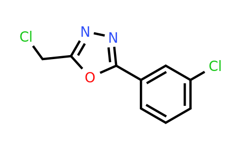 CAS 33575-82-5 | 2-(Chloromethyl)-5-(3-chlorophenyl)-1,3,4-oxadiazole