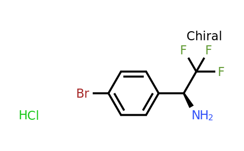 CAS 336105-43-2 | (S)-1-(4-Bromophenyl)-2,2,2-trifluoroethylamine hcl