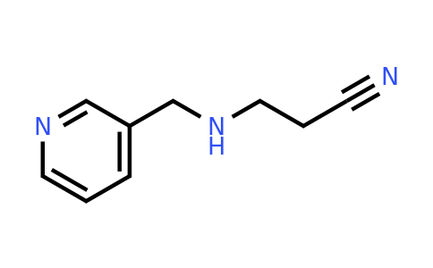 CAS 33611-48-2 | 3-{[(pyridin-3-yl)methyl]amino}propanenitrile