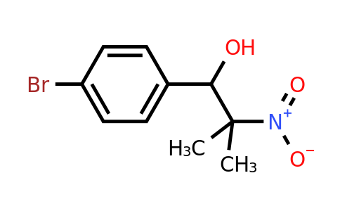 CAS 33682-88-1 | 1-(4-bromophenyl)-2-methyl-2-nitropropan-1-ol