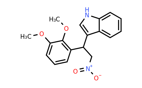 CAS 33723-32-9 | 3-[1-(2,3-dimethoxyphenyl)-2-nitroethyl]-1H-indole