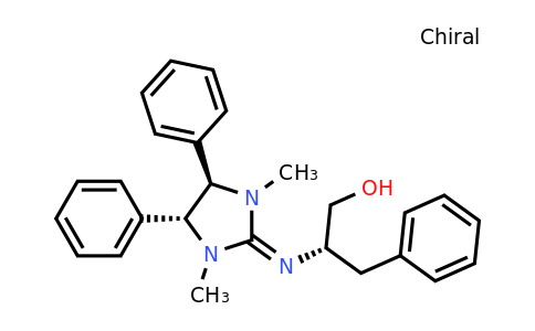 CAS 337308-63-1 | (S)-2-(((4R,5R)-1,3-Dimethyl-4,5-diphenylimidazolidin-2-ylidene)amino)-3-phenylpropan-1-ol
