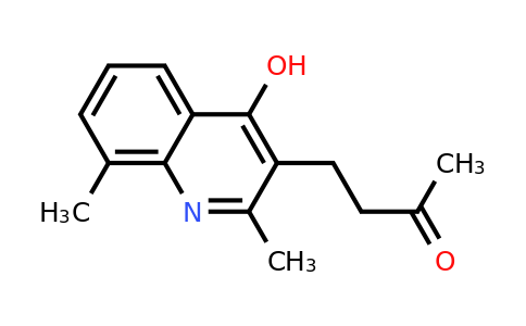 CAS 337337-47-0 | 4-(4-Hydroxy-2,8-dimethylquinolin-3-yl)butan-2-one
