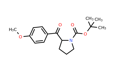 CAS 337368-53-3 | tert-butyl 2-(4-methoxybenzoyl)pyrrolidine-1-carboxylate