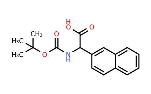 CAS 33741-79-6 | tert-Butoxycarbonylamino-naphthalen-2-yl-acetic acid