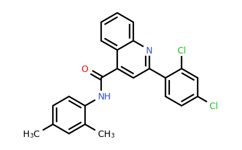 CAS 337502-61-1 | 2-(2,4-Dichlorophenyl)-N-(2,4-dimethylphenyl)quinoline-4-carboxamide
