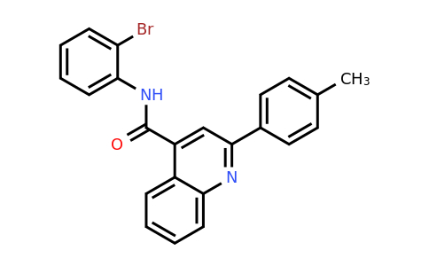CAS 337503-97-6 | N-(2-Bromophenyl)-2-(p-tolyl)quinoline-4-carboxamide