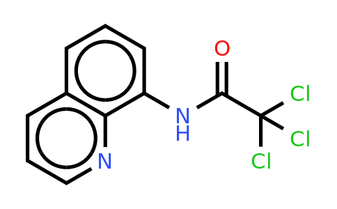 CAS 33757-45-8 | 2,2,2-Trichloro-N-(quinolin-8-YL)acetamide