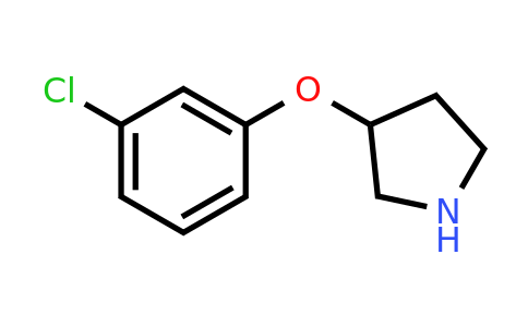 CAS 337912-67-1 | 3-(3-chlorophenoxy)pyrrolidine
