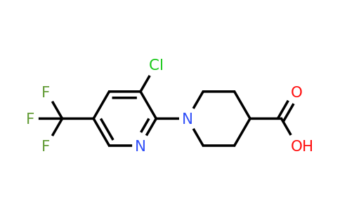 CAS 337919-65-0 | 1-[3-Chloro-5-(trifluoromethyl)-2-pyridinyl]-4-piperidinecarboxylic acid