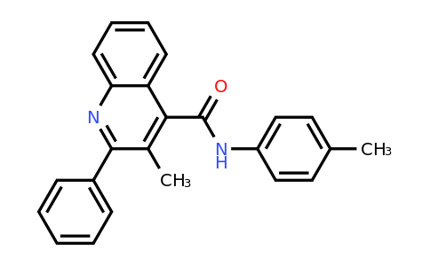 CAS 337936-40-0 | 3-Methyl-2-phenyl-N-(p-tolyl)quinoline-4-carboxamide