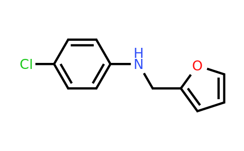 CAS 33829-87-7 | 4-Chloro-N-(furan-2-ylmethyl)aniline