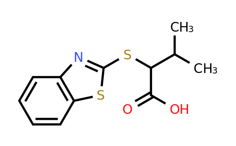 CAS 3383-64-0 | 2-(1,3-benzothiazol-2-ylsulfanyl)-3-methylbutanoic acid