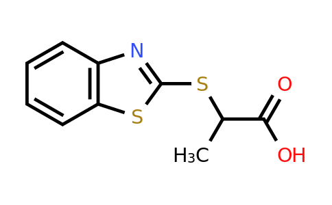 CAS 3383-66-2 | 2-(1,3-benzothiazol-2-ylsulfanyl)propanoic acid
