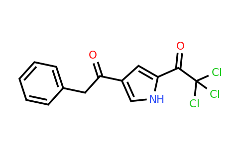 CAS 338394-85-7 | 2,2,2-Trichloro-1-(4-(2-phenylacetyl)-1H-pyrrol-2-yl)ethanone