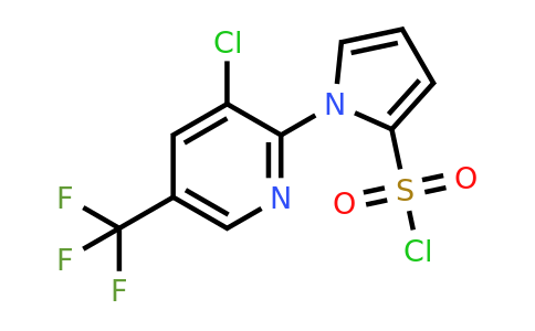 CAS 338397-79-8 | 1-(3-Chloro-5-(trifluoromethyl)pyridin-2-yl)-1H-pyrrole-2-sulfonyl chloride