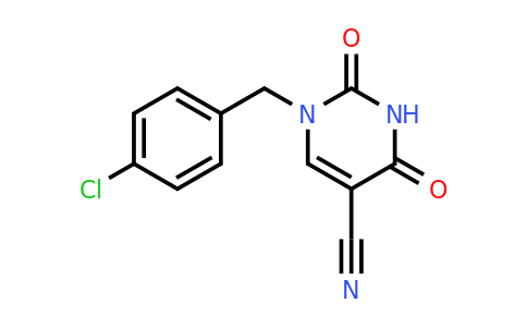 CAS 338399-17-0 | 1-(4-Chlorobenzyl)-2,4-dioxo-1,2,3,4-tetrahydropyrimidine-5-carbonitrile