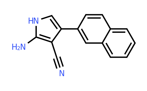 CAS 338400-97-8 | 2-Amino-4-(naphthalen-2-yl)-1H-pyrrole-3-carbonitrile