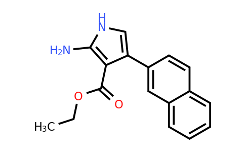 CAS 338400-98-9 | Ethyl 2-amino-4-(naphthalen-2-yl)-1H-pyrrole-3-carboxylate