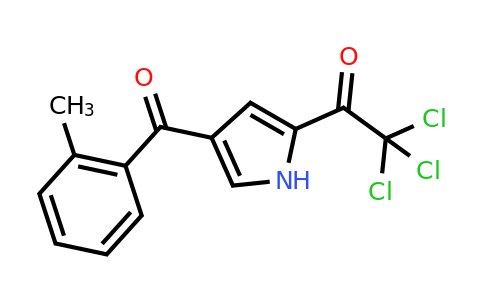 CAS 338403-92-2 | 2,2,2-Trichloro-1-(4-(2-methylbenzoyl)-1H-pyrrol-2-yl)ethanone