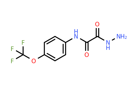 CAS 338405-24-6 | 2-Hydrazinyl-2-oxo-N-(4-(trifluoromethoxy)phenyl)acetamide