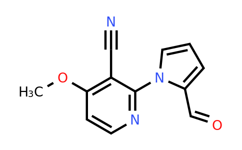 CAS 338412-33-2 | 3-Cyano-2-(2-formyl-1h-pyrrol-1-yl)-4-methoxypyridine