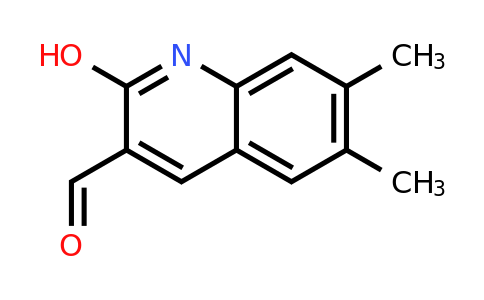 CAS 338428-49-2 | 2-Hydroxy-6,7-dimethylquinoline-3-carbaldehyde