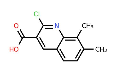 CAS 338428-51-6 | 2-Chloro-7,8-dimethylquinoline-3-carboxylic acid
