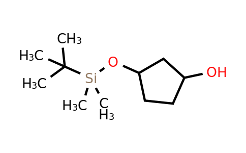 CAS 338430-79-8 | 3-[(tert-butyldimethylsilyl)oxy]cyclopentan-1-ol