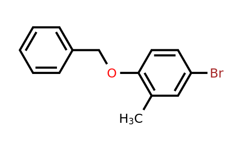 CAS 338454-32-3 | 1-Benzyloxy-4-bromo-2-methylbenzene