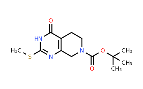 CAS 338739-81-4 | tert-butyl 2-methylsulfanyl-4-oxo-3,5,6,8-tetrahydropyrido[3,4-d]pyrimidine-7-carboxylate