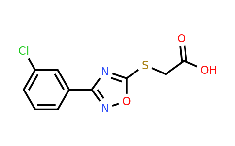 CAS 338746-11-5 | 2-{[3-(3-chlorophenyl)-1,2,4-oxadiazol-5-yl]sulfanyl}acetic acid