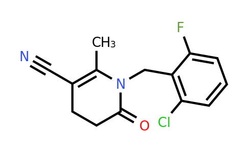 CAS 338748-74-6 | 1-(2-Chloro-6-fluorobenzyl)-2-methyl-6-oxo-1,4,5,6-tetrahydropyridine-3-carbonitrile