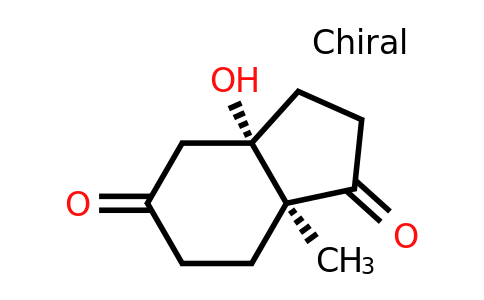 CAS 33879-04-8 | (3aS,7aS)-3a-Hydroxy-7a-methylhexahydro-1H-indene-1,5(6H)-dione
