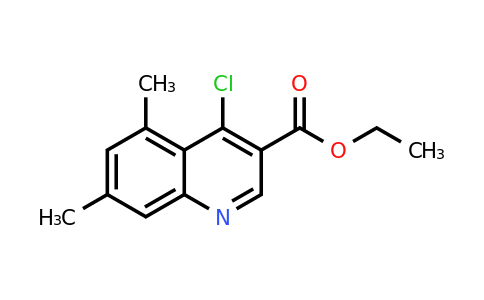 CAS 338954-49-7 | Ethyl 4-chloro-5,7-dimethylquinoline-3-carboxylate