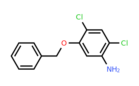 CAS 338960-25-1 | 5-(Benzyloxy)-2,4-dichloroaniline