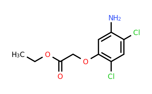 CAS 338960-27-3 | Ethyl 2-(5-amino-2,4-dichlorophenoxy)acetate