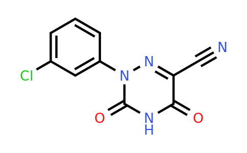 CAS 338982-39-1 | 2-(3-Chlorophenyl)-3,5-dioxo-2,3,4,5-tetrahydro-1,2,4-triazine-6-carbonitrile