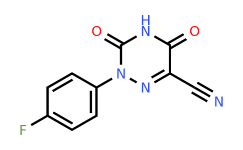 CAS 338982-40-4 | 2-(4-Fluorophenyl)-3,5-dioxo-2,3,4,5-tetrahydro-1,2,4-triazine-6-carbonitrile