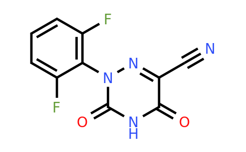 CAS 338982-41-5 | 2-(2,6-Difluorophenyl)-3,5-dioxo-2,3,4,5-tetrahydro-1,2,4-triazine-6-carbonitrile