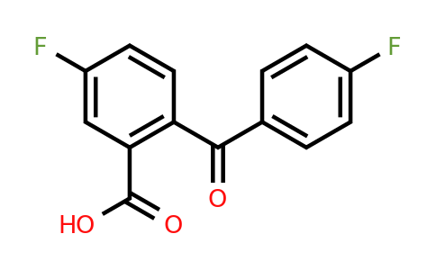 CAS 338982-44-8 | 5-Fluoro-2-(4-fluorobenzoyl)benzoic acid