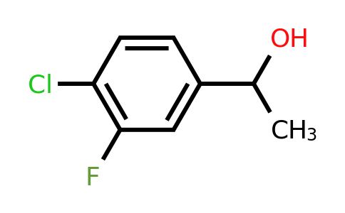 CAS 339001-14-8 | 1-(4-Chloro-3-fluorophenyl)ethan-1-ol