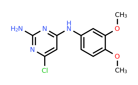 CAS 339016-02-3 | 6-Chloro-N4-(3,4-dimethoxyphenyl)pyrimidine-2,4-diamine