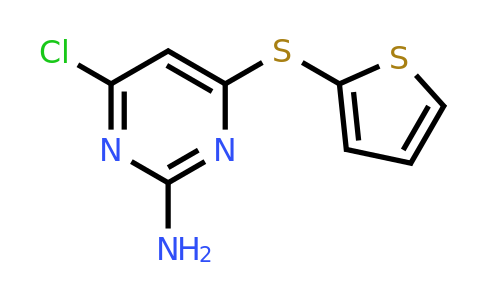 CAS 339016-11-4 | 4-Chloro-6-(thiophen-2-ylthio)pyrimidin-2-amine