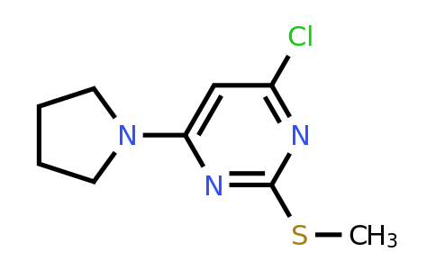 CAS 339017-59-3 | 4-Chloro-2-(methylthio)-6-(pyrrolidin-1-yl)pyrimidine