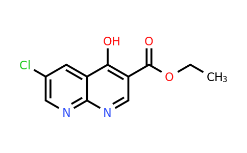 CAS 339064-69-6 | Ethyl 6-chloro-4-hydroxy-1,8-naphthyridine-3-carboxylate